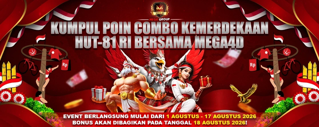 KUMPUL POIN COMBO KEMERDEKAAN HUT-81 RI BERSAMA MEGAGROUP